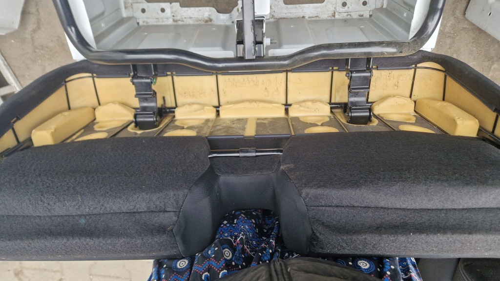 фото №9, Sprinter w907 910 907 сидіння заднє сидіння пасажира основа сидіння лавка pas