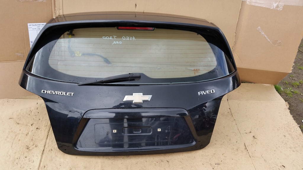 фото №1, Chevrolet aveo t300 кришка багажника задня gar