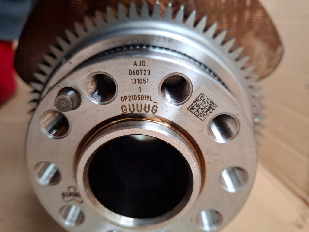 Wał коленчатый audi rs6 c8 23r 4.0 tfsi 0p2105019l Доставка