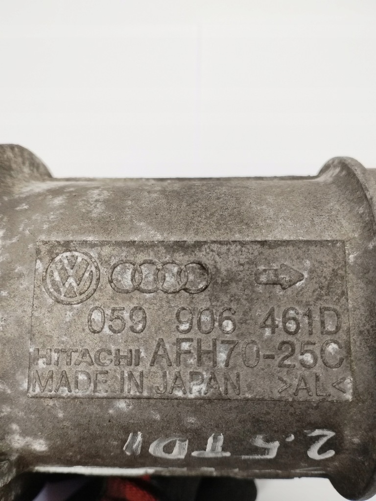 фото №5, Расходомер воздуха skoda superb 2.5tdi 059906461d