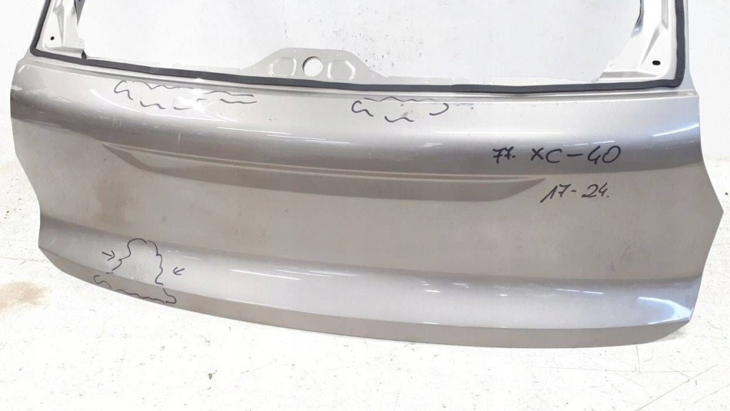 фото №2, Volvo xc-40 2017-2024 крышка багажника задняя