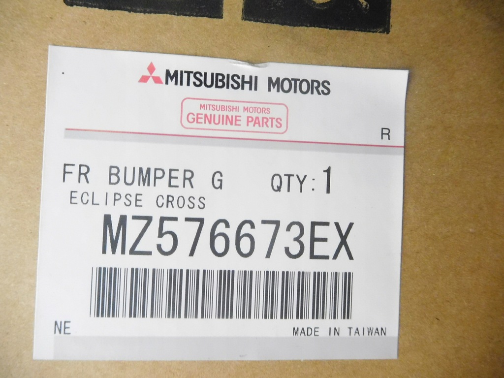 фото №11, Mz576673ex молдинг бампера передний eclipse cros