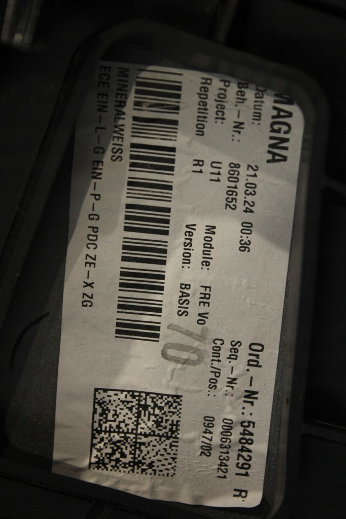 фото №14, Бампер перед x-line bmw u11 x1 a96 mineralweiss