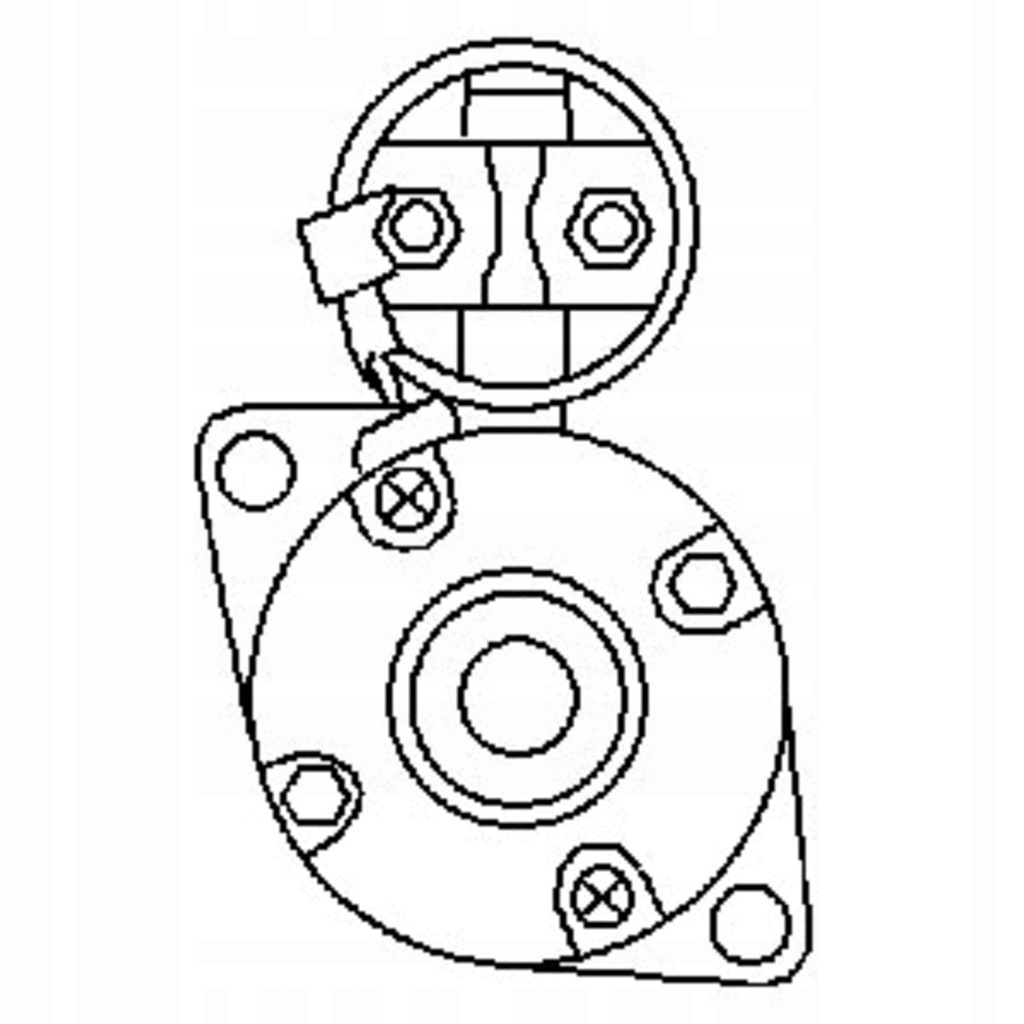 фото №9, Стартер toyota avensis corolla corolla verso 2.0d 09.97-03.09