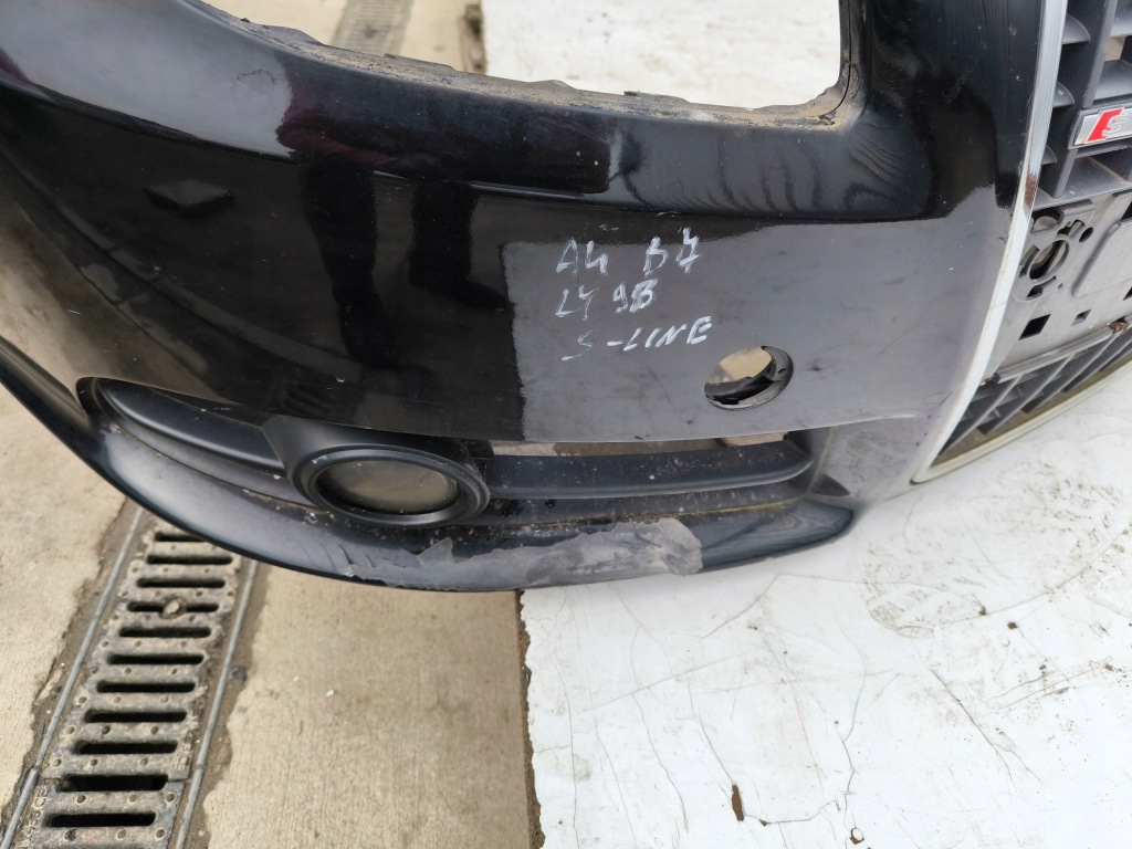 Бампер перед kompletny audi a4 b7 s line ly9b do ремонт !!! Киев