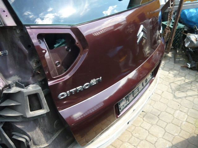 фото №4, Citroen c4 picasso i крышка багажника задняя 07 rok цвет khrd