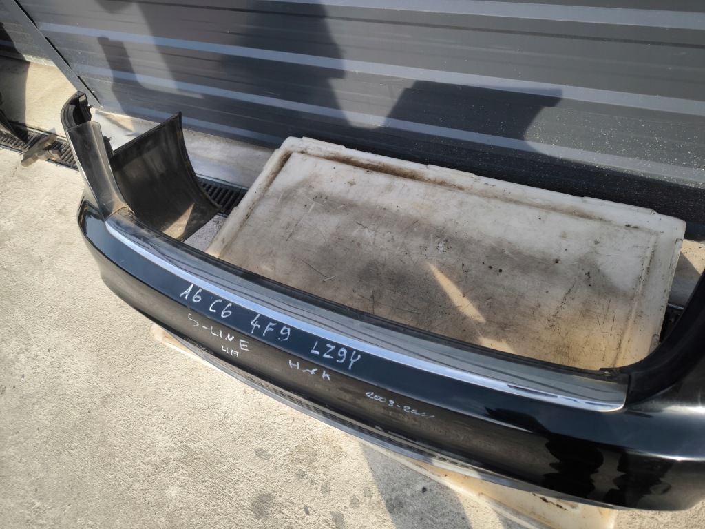 Бампер задняя audi a6 c6 lift lz9y s line hak avant / kombi 2008-2012 !!! Оригинал