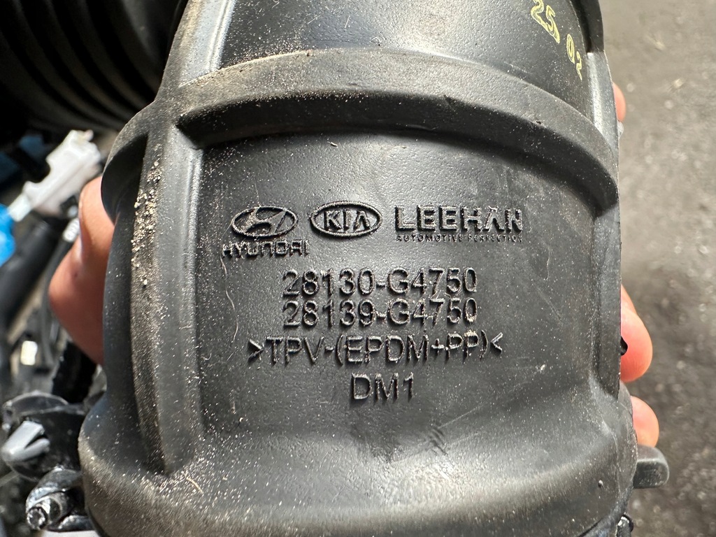 фото №3, Kia pro ceed iii lift шланг wąż воздуха