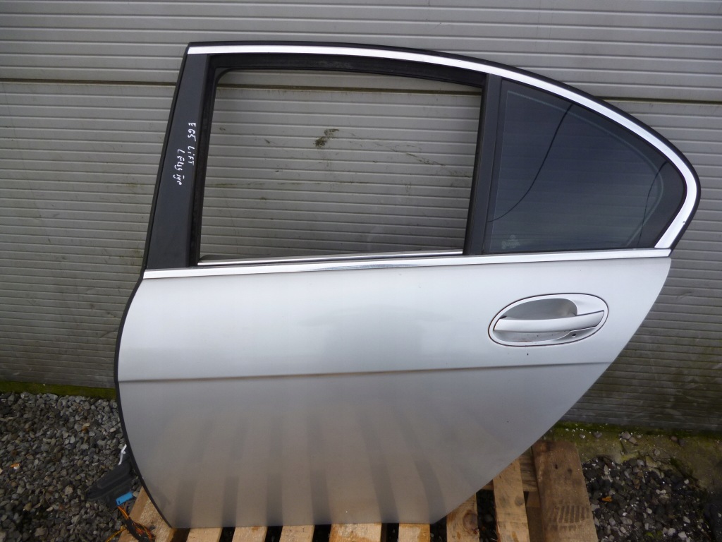 фото №1, Bmw 7 e65 двері задня задні ліва сріблястий titansilber