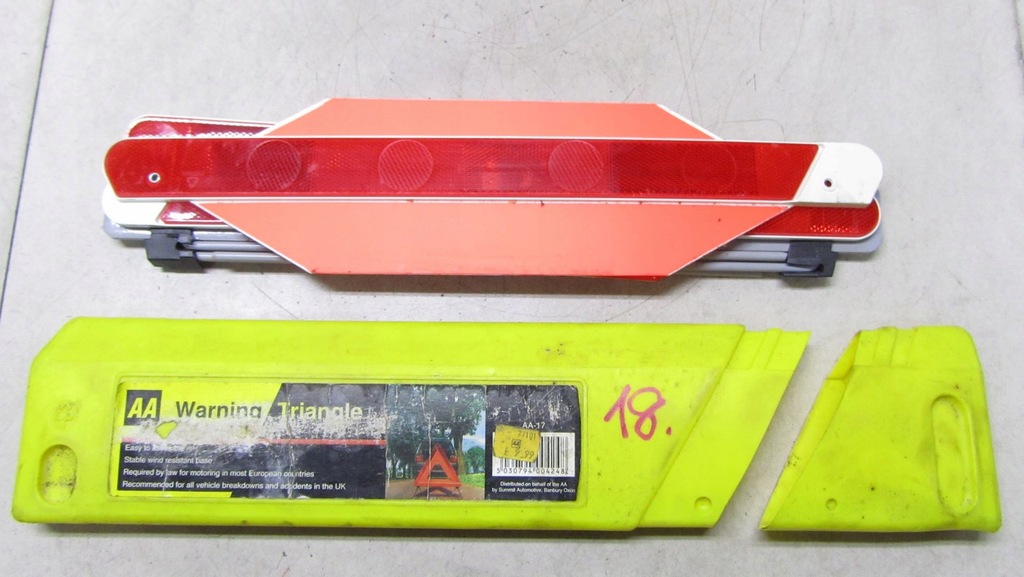 фото №1, Треугольник предупредительный б/у