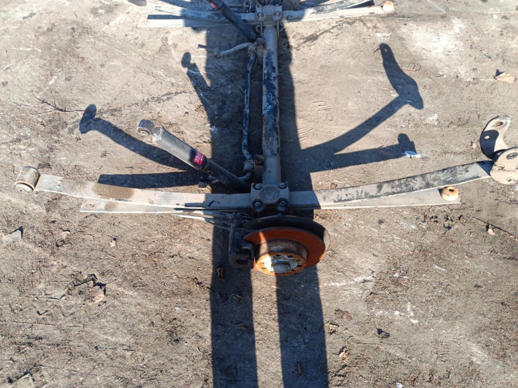 Volkswagen caddy iii lift балка подвеска задняя рессоры kpl Киев