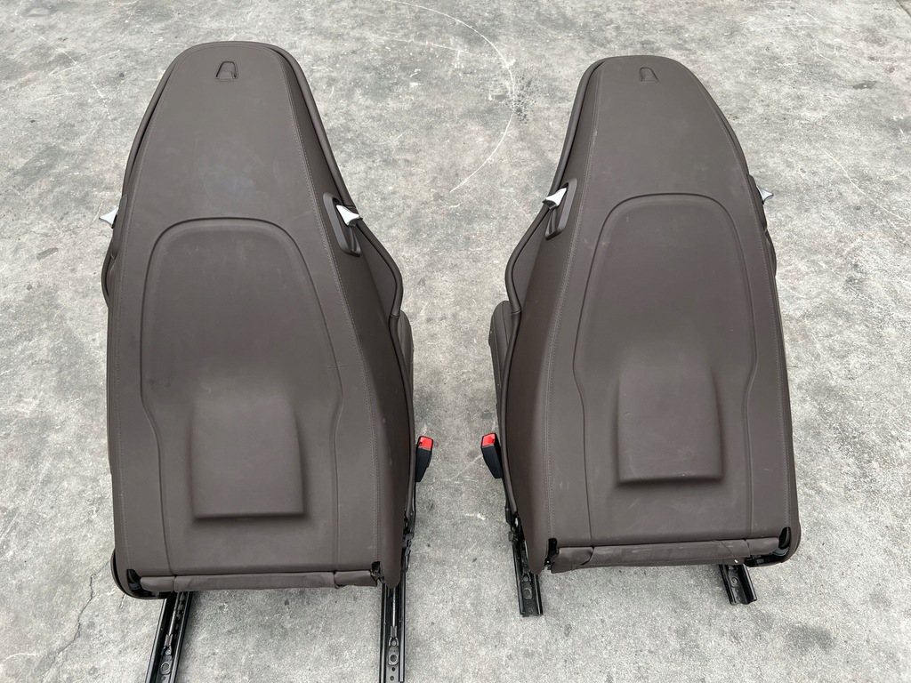 фото №6, Porsche 991 carrera сидіння сидіння оббивка заднє сидіння