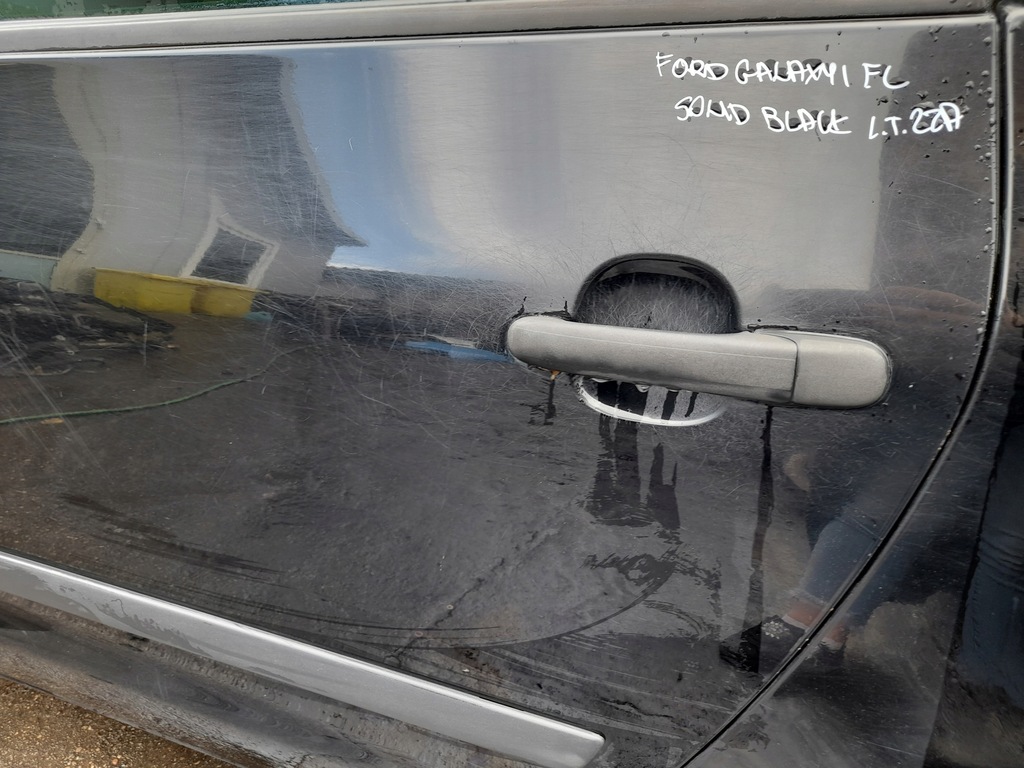 фото №7, Ford galaxy i fl дверь левый задняя левая solid black