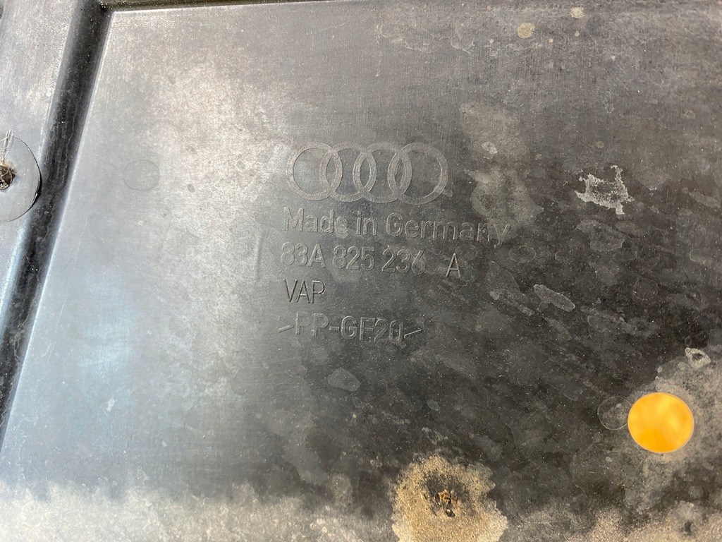 фото №16, Плита захист підлога pod двигун rs q3 ii 83a 83a825236a