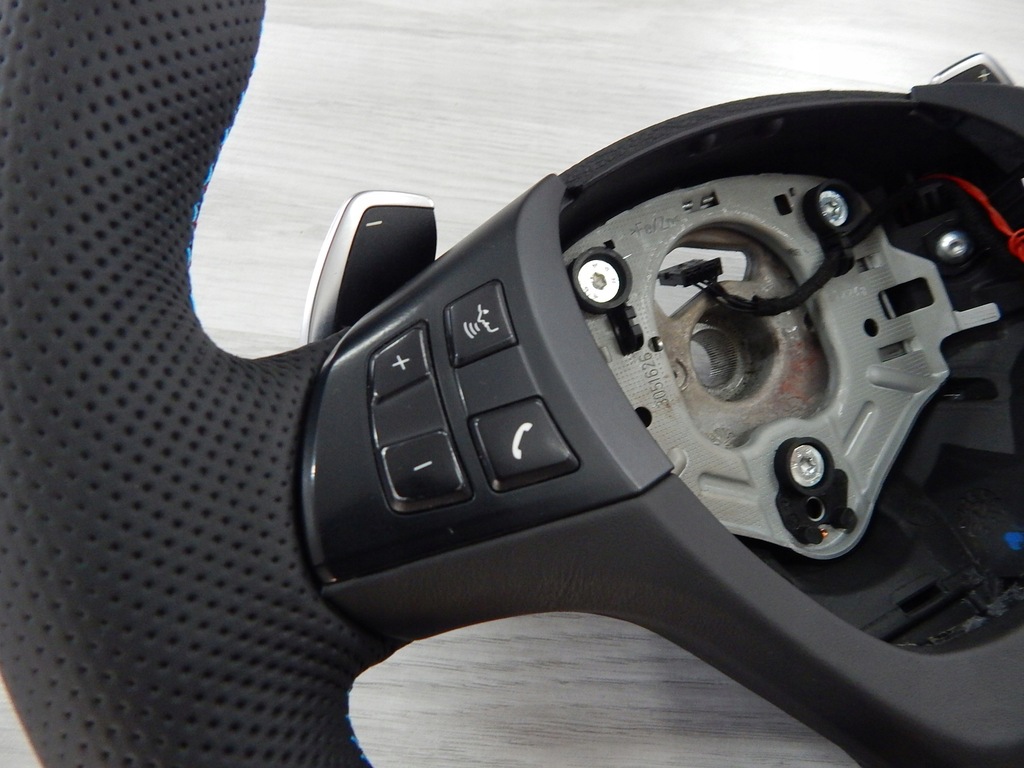 фото №10, Bmw x5 x6 e70 e71 воздуховод nowa кожа sport m-pakiet лепестки переключения