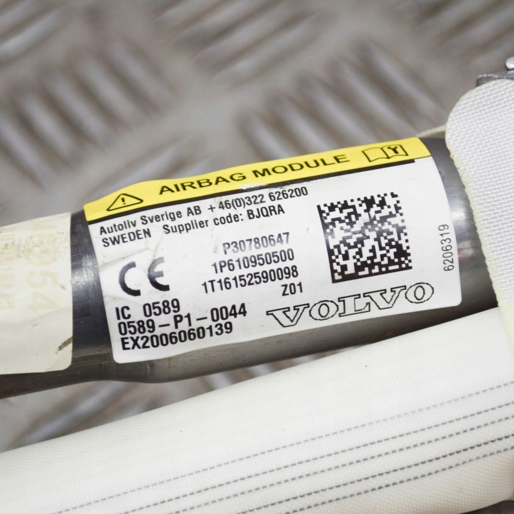 фото №6, Volvo s60 2016 правая сторона шторка безопасности подушка безопасности