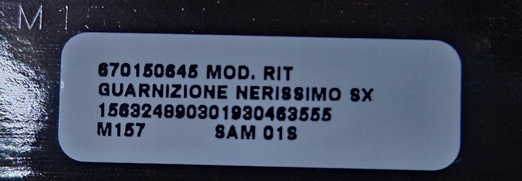 фото №8, Левый хром relling крыша молдинг maserati ghibli iii 3 m157 2013- 670150645