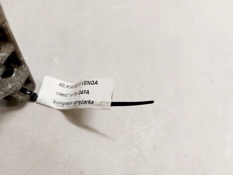 фото №7, Kia rio iii 1.4 16v b g4fa компрессор кондиционера