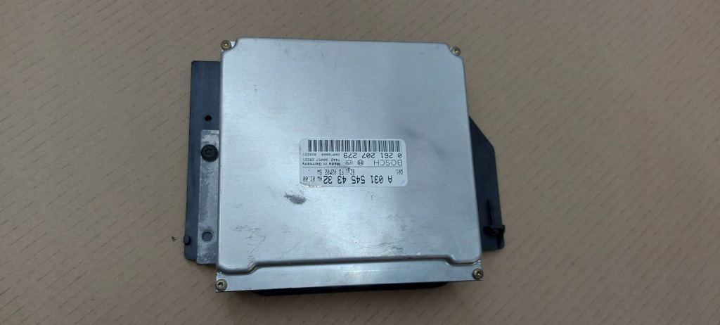 фото №1, Блок керування бортовий комп'ютер двигуна mercedes-benz ml w163