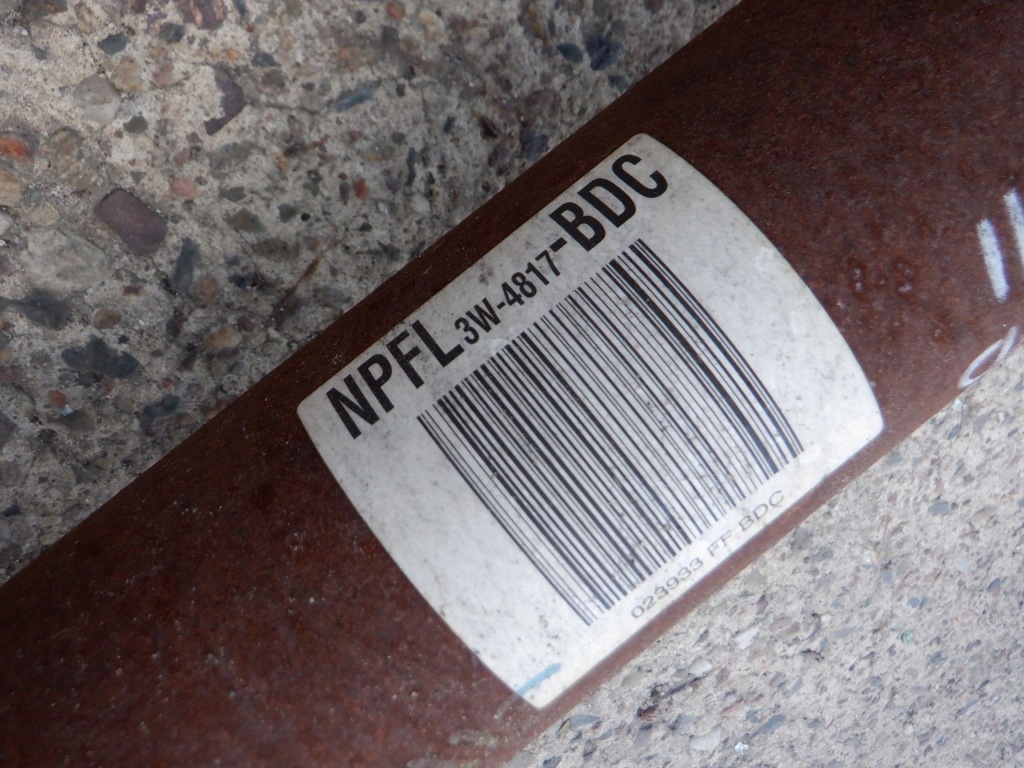 фото №4, Wał привідний ford f150 xl 4x2 2.7 ecoboost