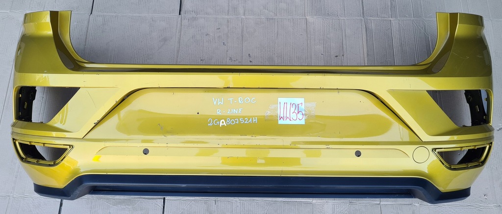фото №2, Бампер задня vw t-roc r-line 2ga807521h