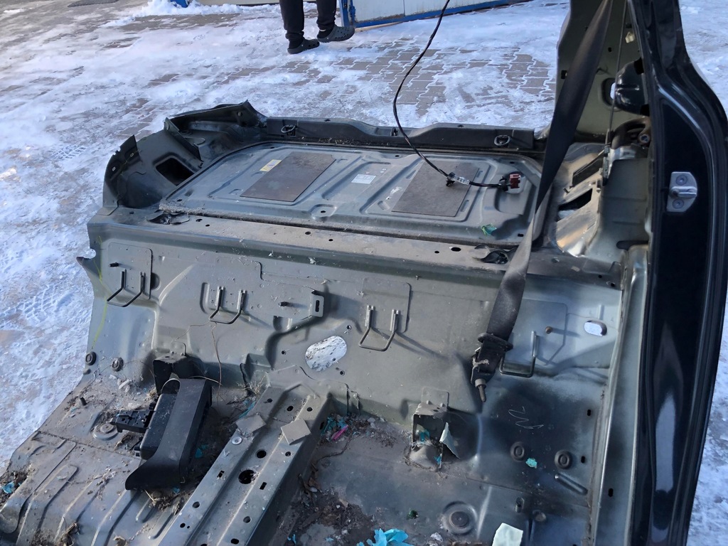 фото №3, Smart forfour 453 2015- pas задній піддон