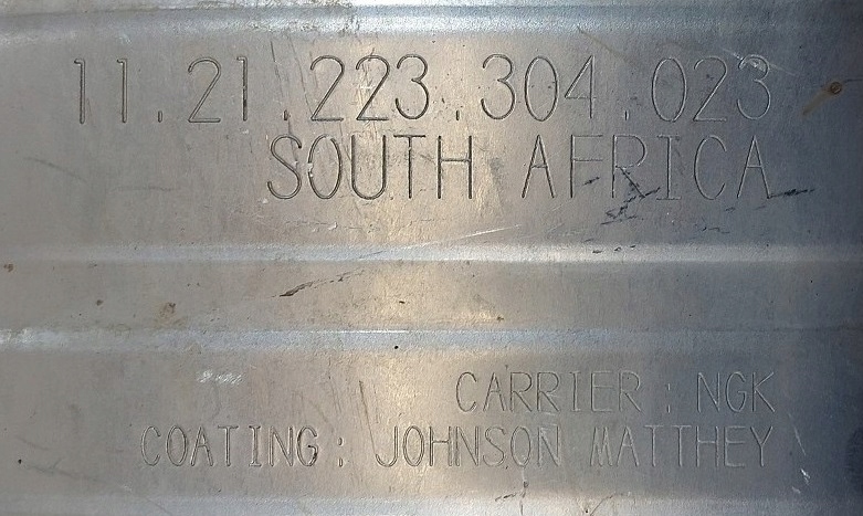 фото №12, Гасник вихлоп каталізатор bmw x3 g01 x4 g02 8478146