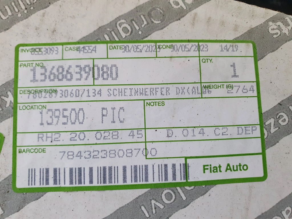 фото №12, Fiat ducato 2010-2014 лампа перед передня права