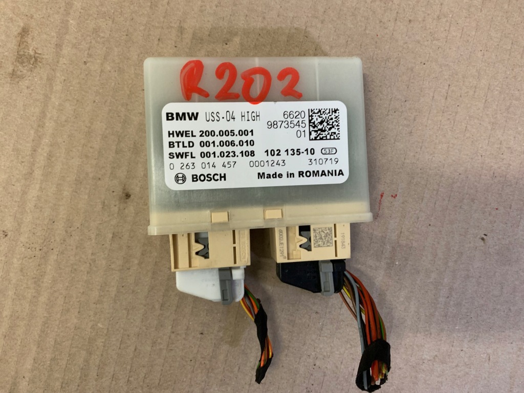 фото №1, Блок керування модуль паркування bmw оригінальний номер 9873545