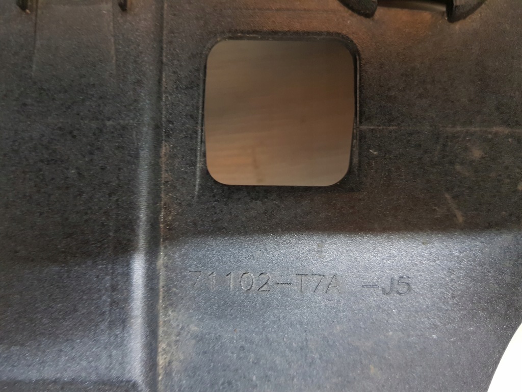 фото №8, Спойлер дифузор бампера lift honda hr-v ii 19-2