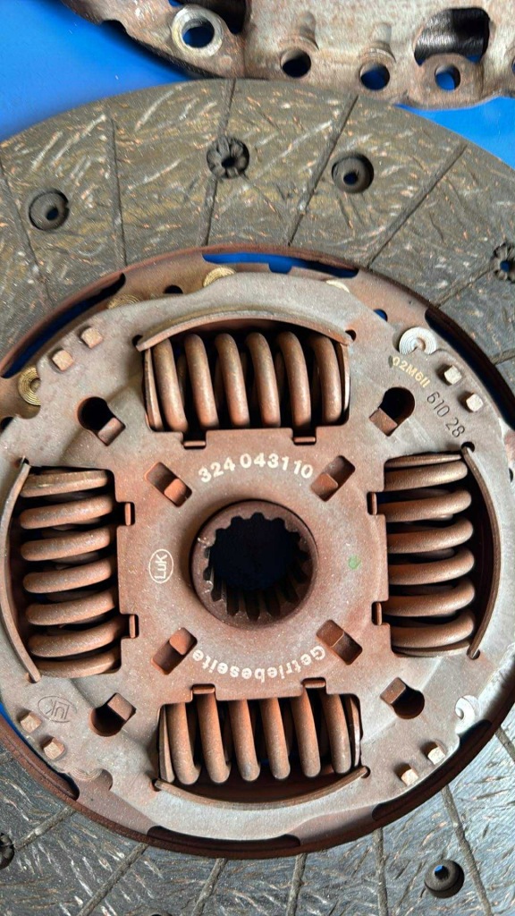 фото №11, Одномассовый жёсткий колесо + сцепление saab 9-3 ii 93 оригинальный номер 1.8t 2.0t 2.0t b207