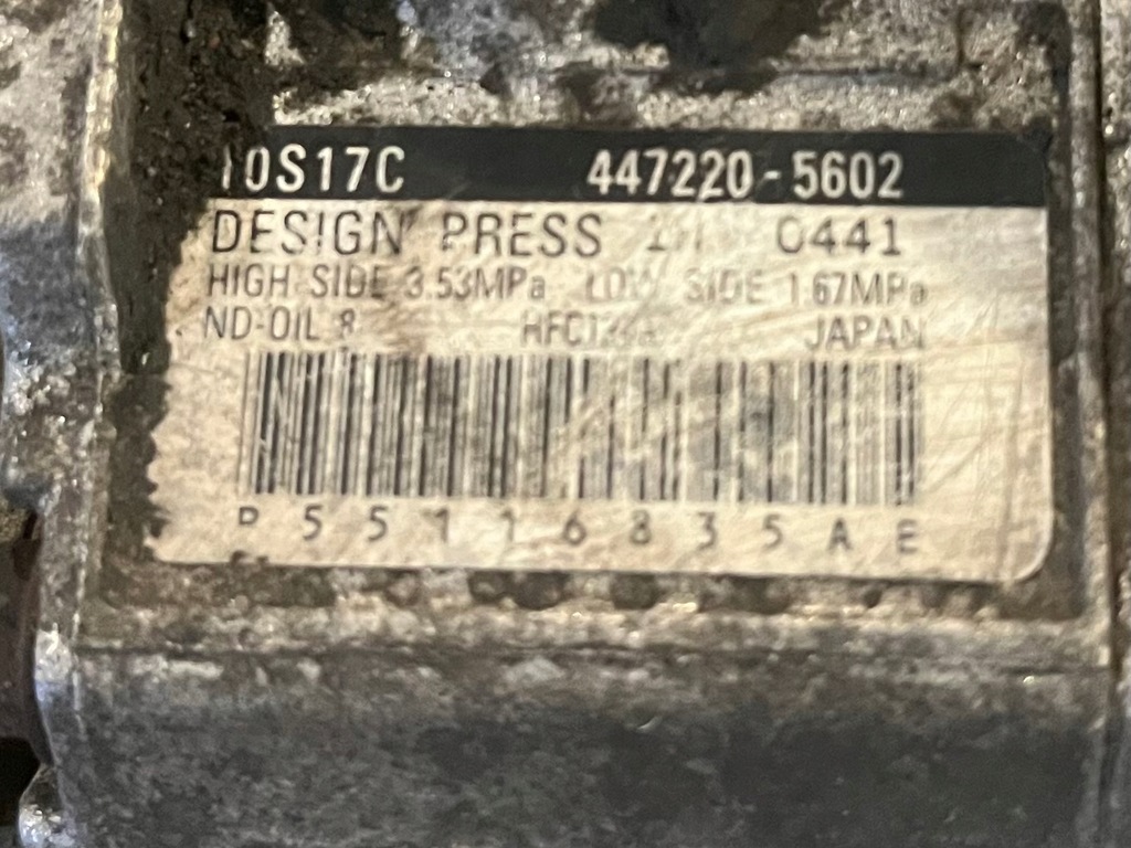 фото №9, Jeep grand cherokee wk 3.0crd компрессор компрессор кондиционер повреждённые сцепление