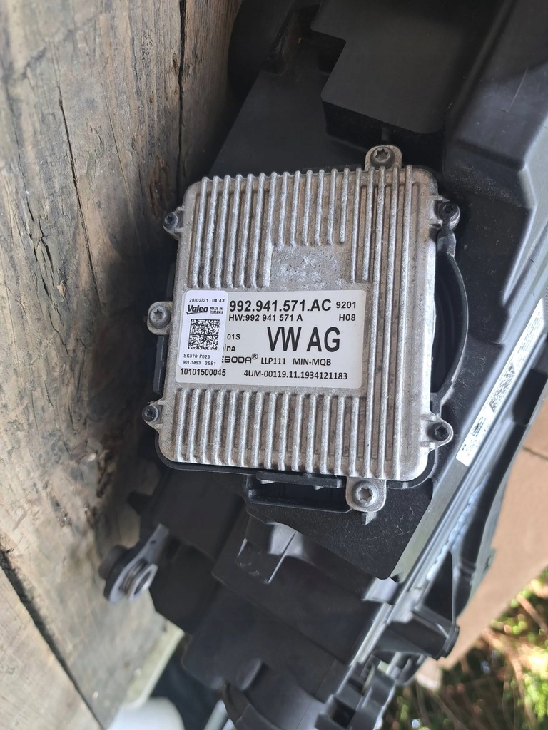 фото №9, Skoda scala фара правый full led