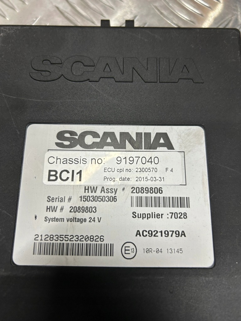 фото №2, Блок управления модуль надстройка bci scania r