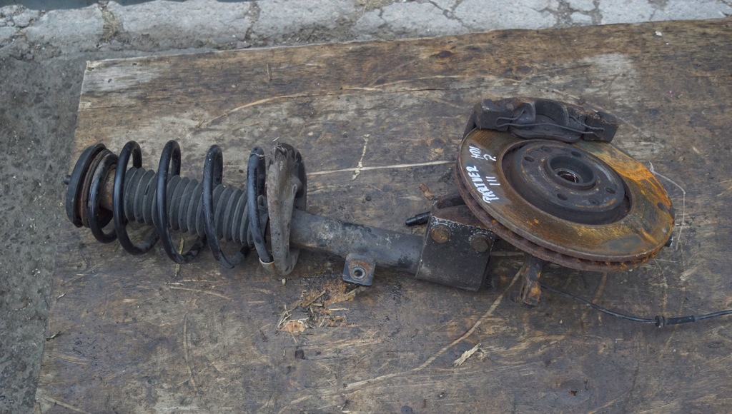 фото №5, Поворотный кулак амортизатор правый перед peugeot partner iii 1.6 hdi