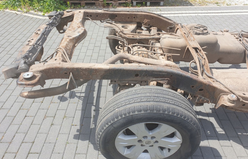 фото №3, Nissan pathfinder r51 2.5 dci рама без оснащения конструкция