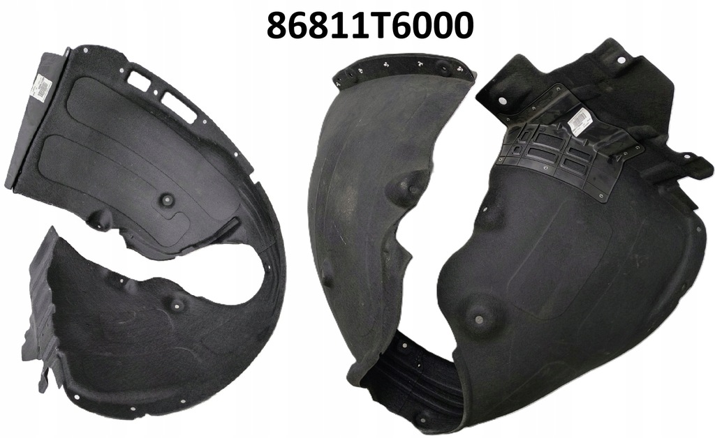 фото №1, Hyundai genesis подкрылок перед левая оригинальный номер 86811t6000