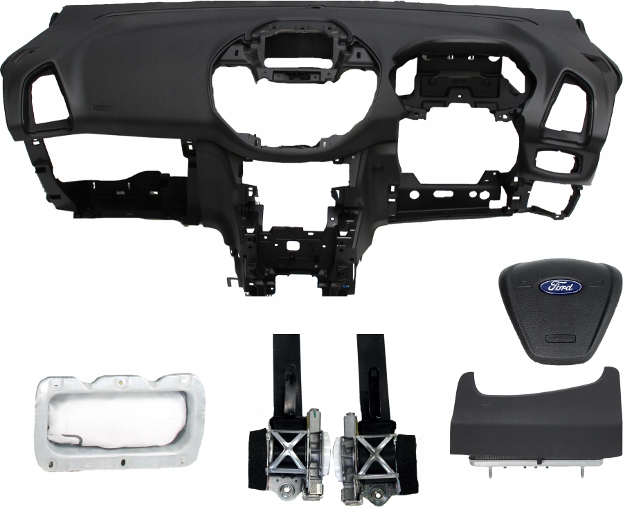 фото №1, Панель приладів консоль подушка безпеки ремені ford b-max