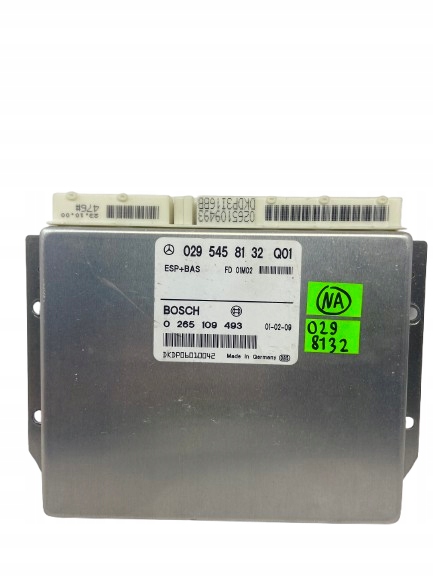 фото №1, Mercedes модуль блок керування esp bas a0295458132