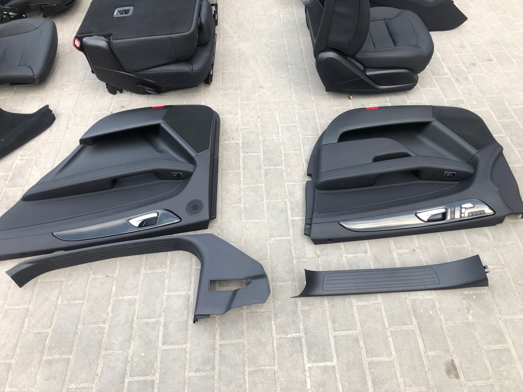 фото №13, Mercedes gls сиденья середина обшивки 7 пассажирский x166