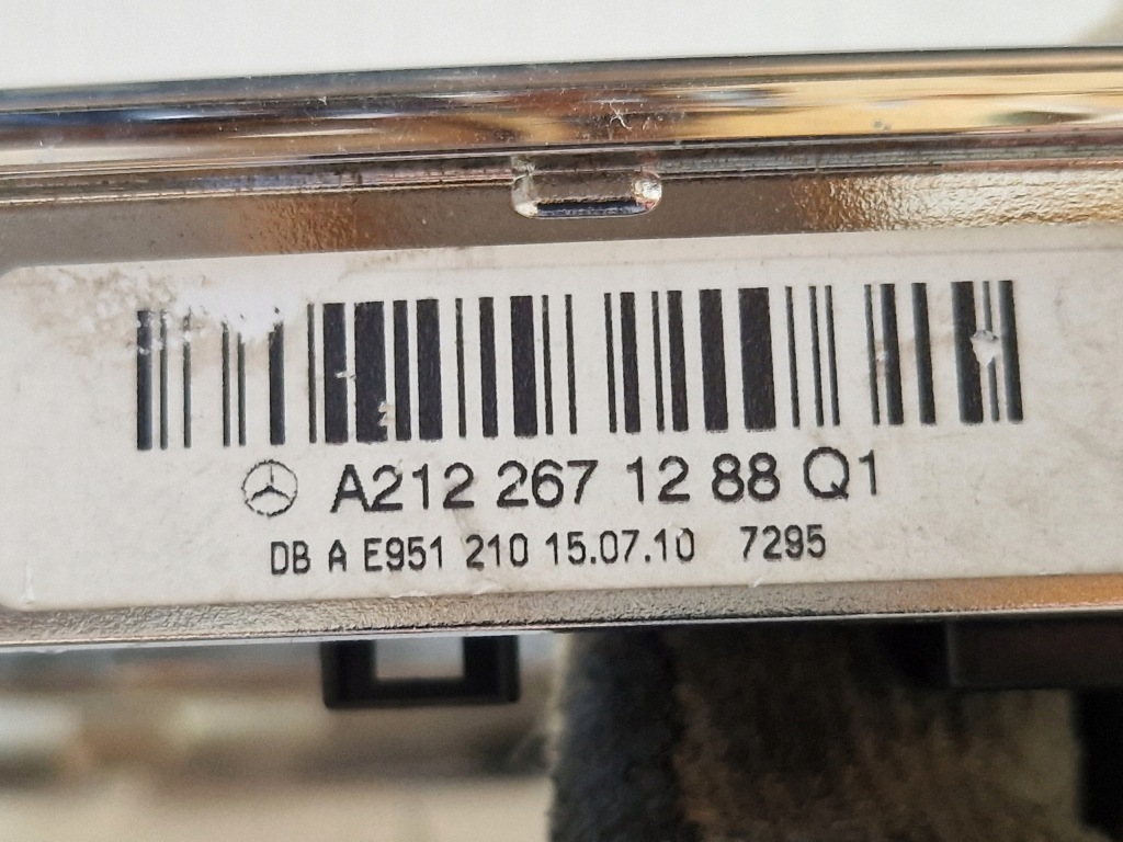 Дисплей передач рамка mercedes e-klasa w207 a2122671288 Киев