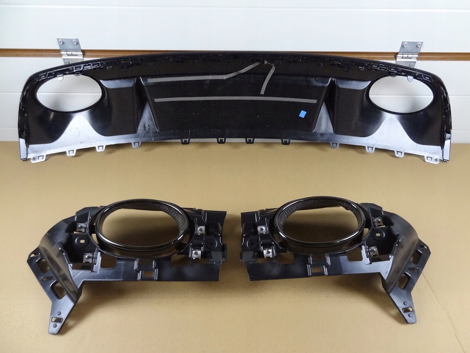 фото №6, Спойлер спойлер дифузор накладка бампер задня вихлопи наконечники audi rs3 8y