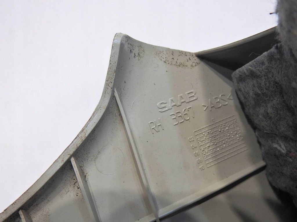 фото №7, Молдинг защита порог правый задняя saab 9-3 ii sedan