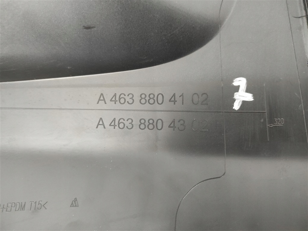 Решётка накладка лампы левая mercedes g 463 po 2019 с Разборки