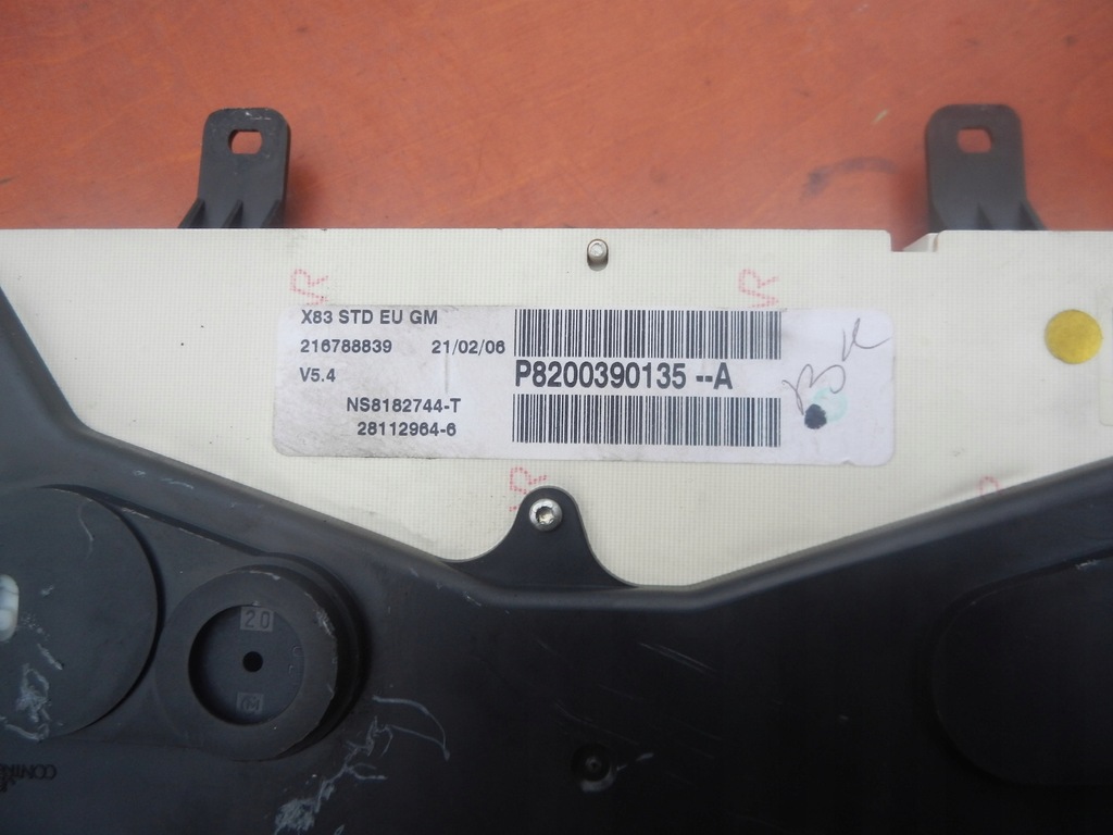 фото №7, Счетчик приборы trafic vivaro primastar 01-