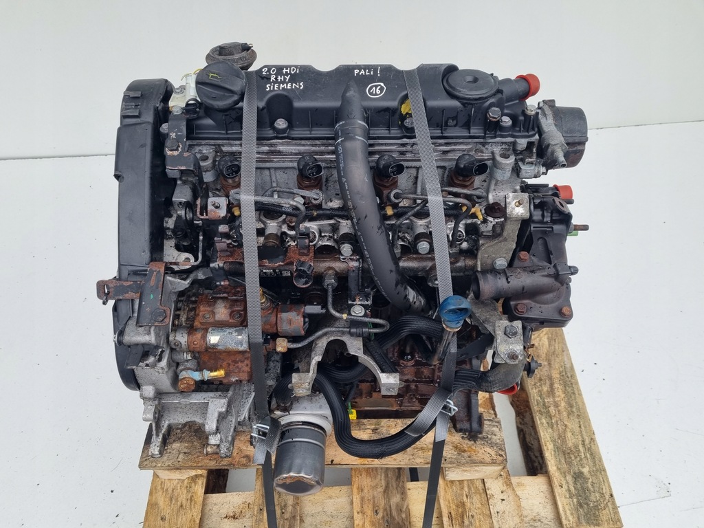 фото №1, Двигатель комплект citroen xsara picasso 2.0 hdi siemens rhy