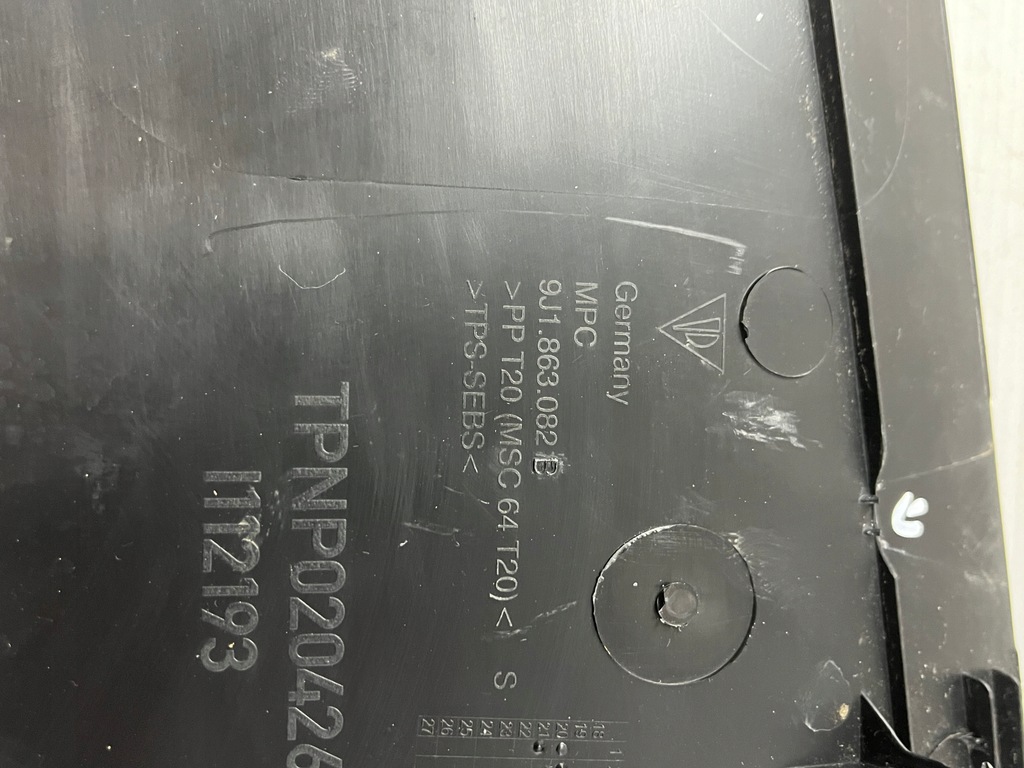 фото №7, Защита поперечина перед porsche taycan 9j1