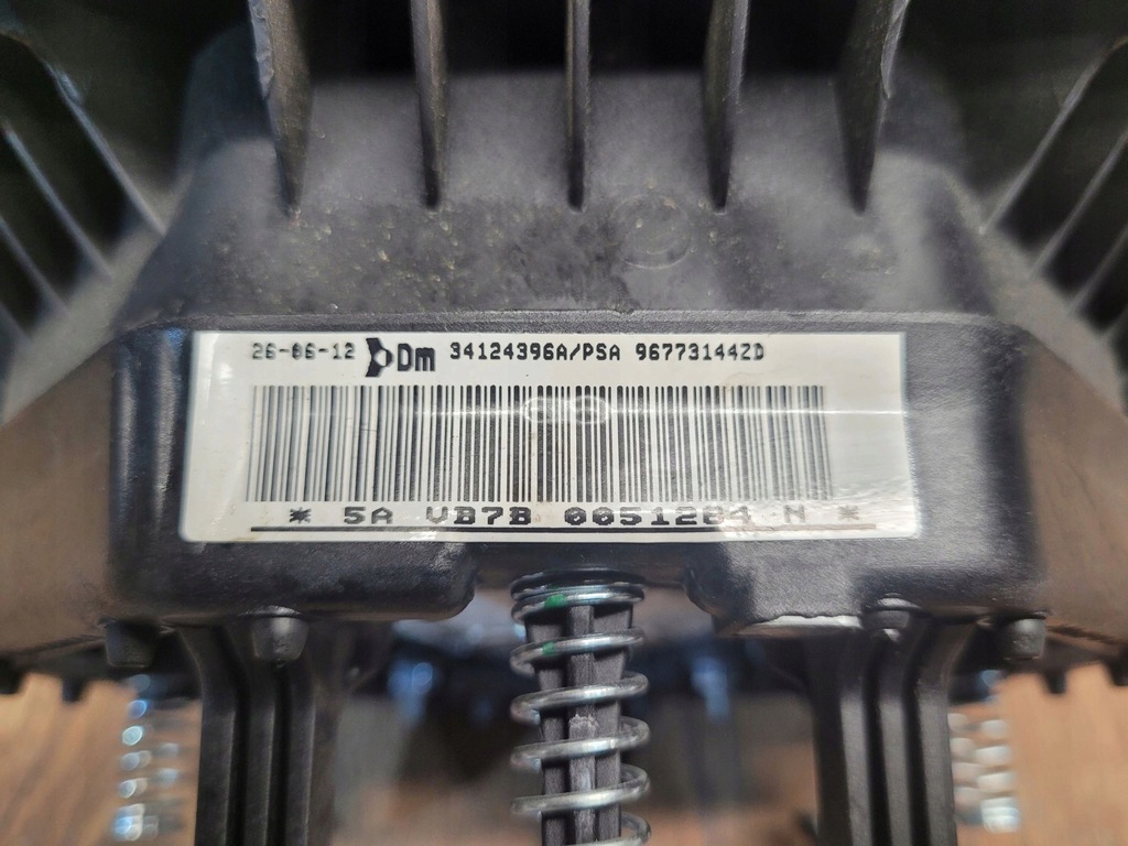 фото №7, Peugeot partner 3 iii lift подушка водителя подушка безопасности 96773144zd