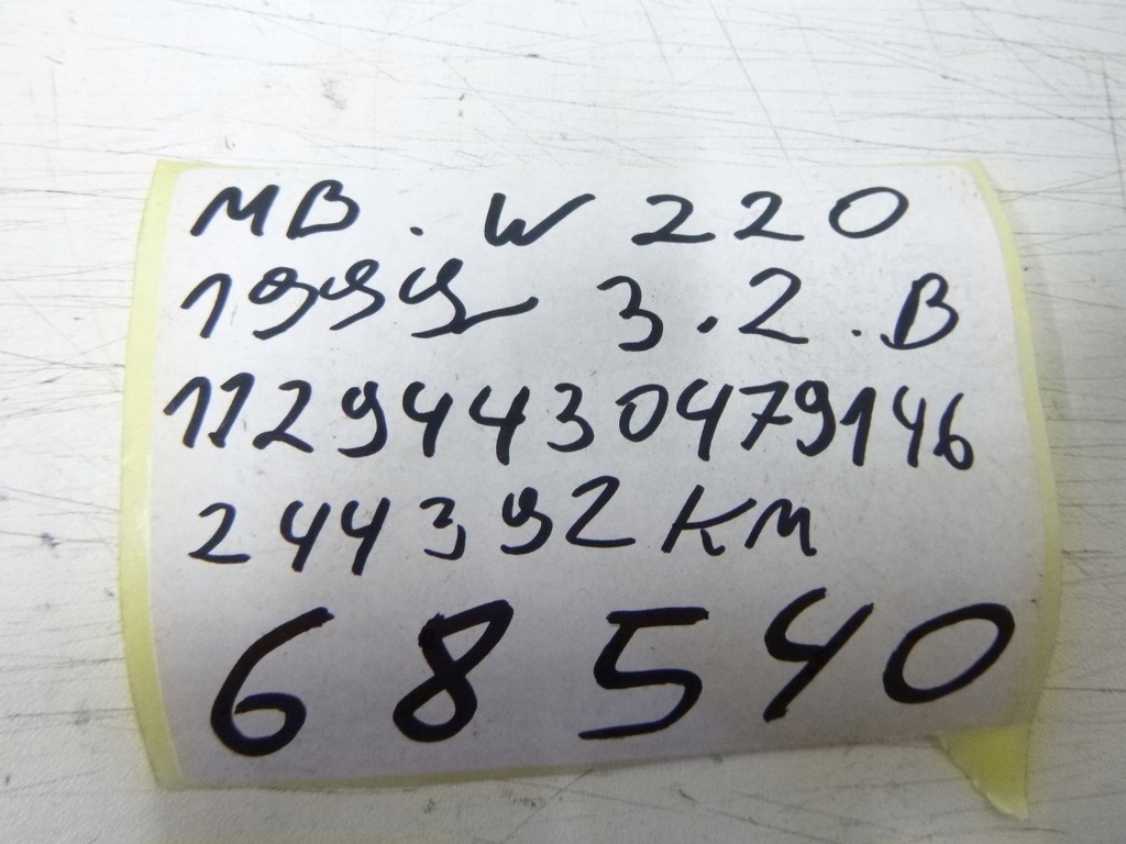 фото №8, Двигун mercedes w220 s320 3.2 m112.944 165kw 224km стиснення !!!