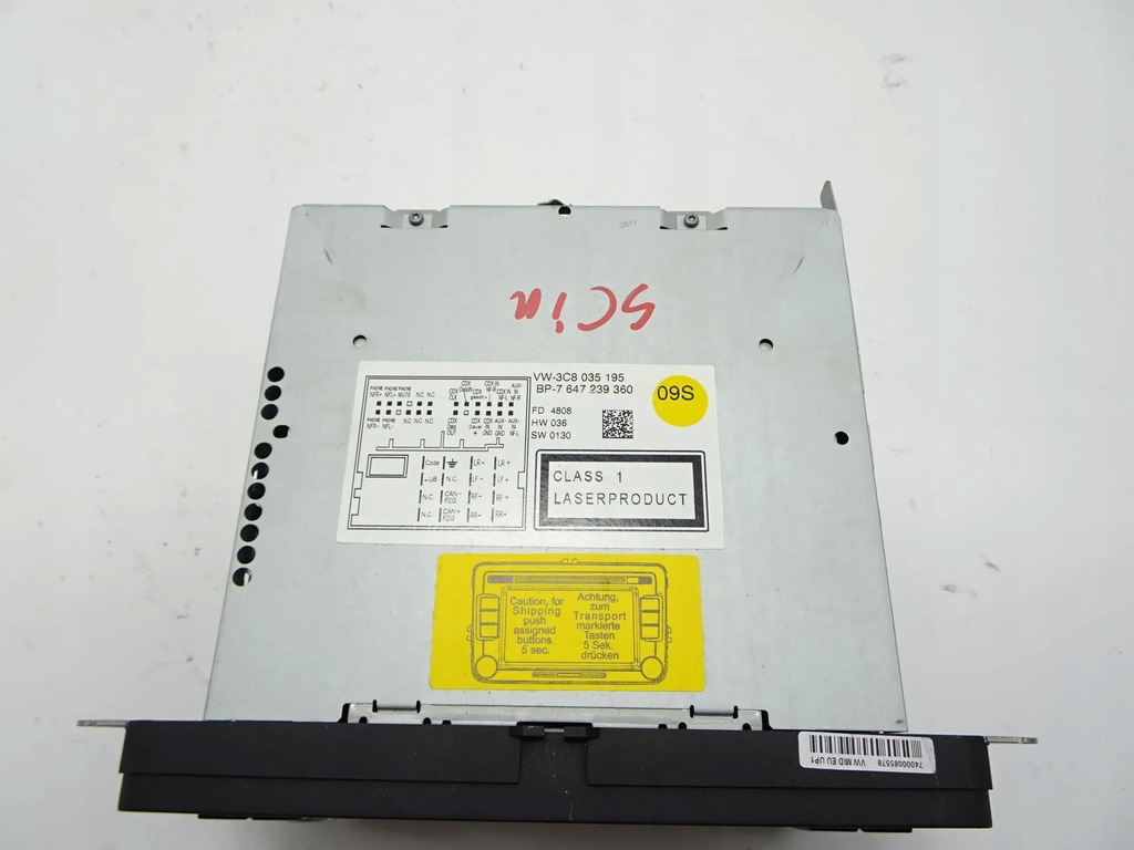 фото №9, Радио cd стереосистема vw scirocco